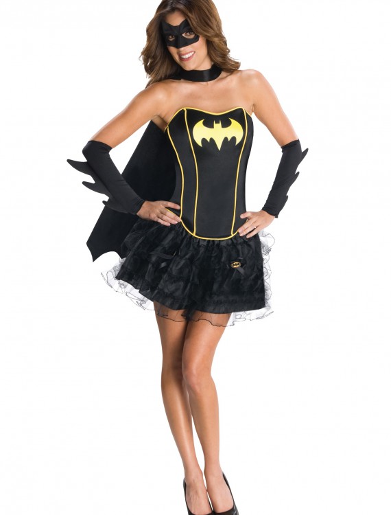 Sexy Batgirl Corset Costume buy now