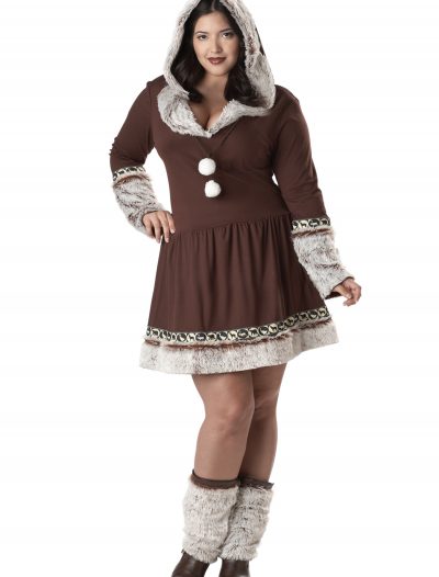 Sexy Plus Size Eskimo Kisses Costume buy now