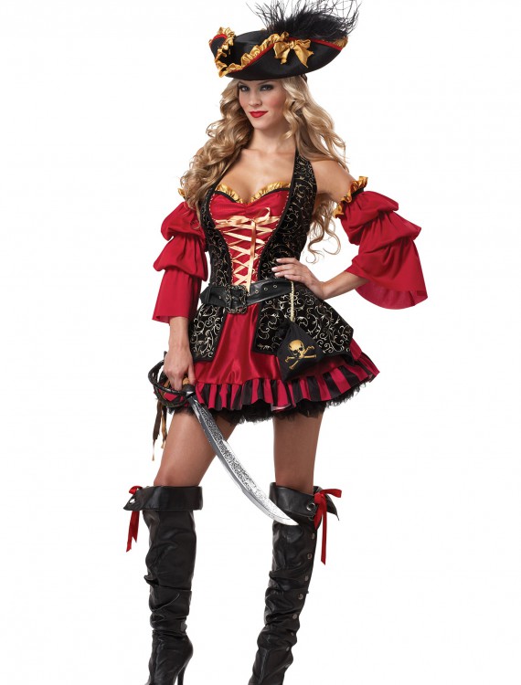 Sexy Plus Spanish Pirate Costume buy now