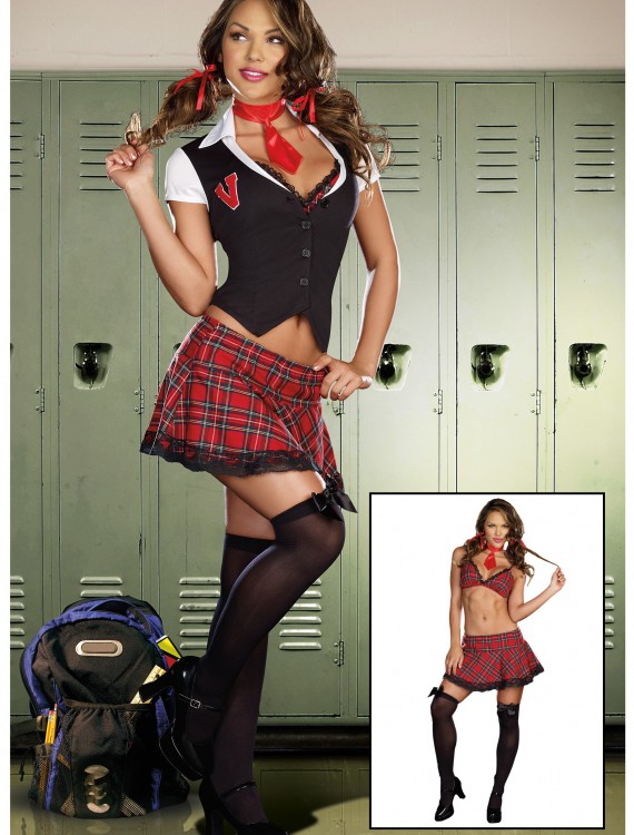 Sexy Varsity School Girl Costume buy now