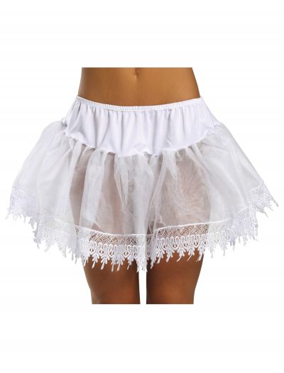 Sexy White Teardrop Petticoat Slip buy now
