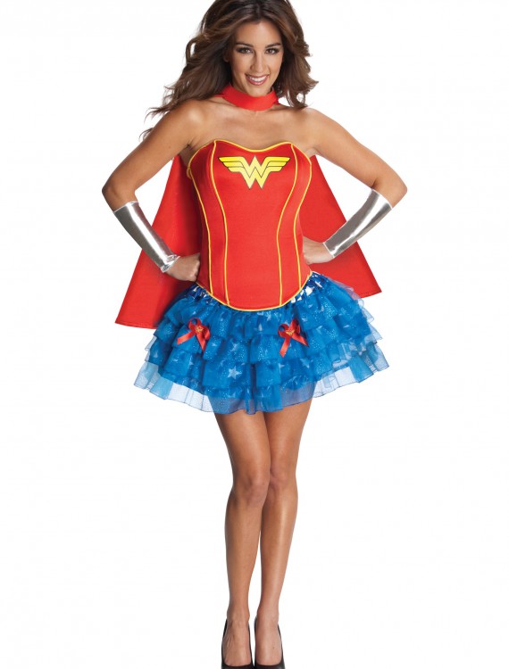 Sexy Wonder Woman Corset Costume buy now