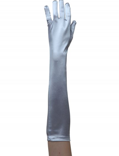 Silver Costume Gloves buy now