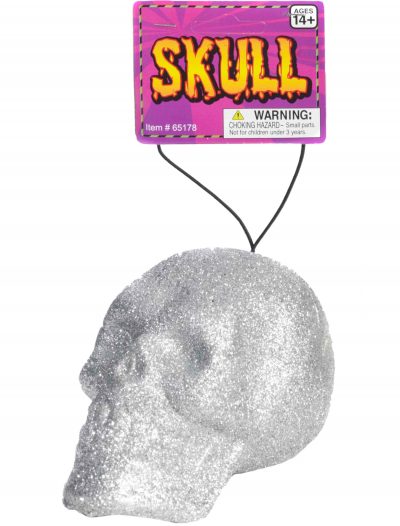 Silver Glitter Skull buy now