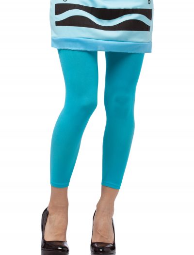 Sky Blue Crayon Footless Tights buy now