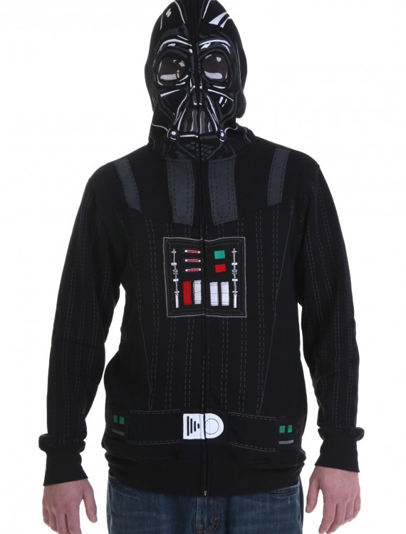 Star Wars Full Face Darth Vader Hoodie buy now
