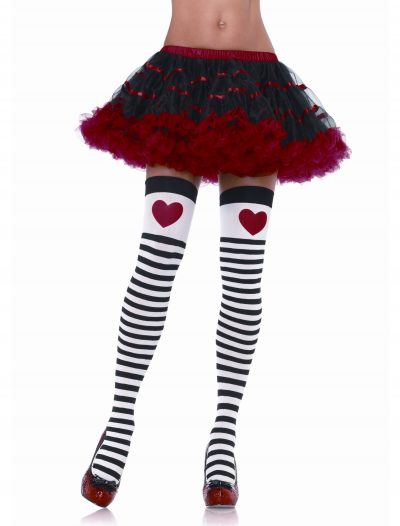 Striped Stockings with Red Heart buy now