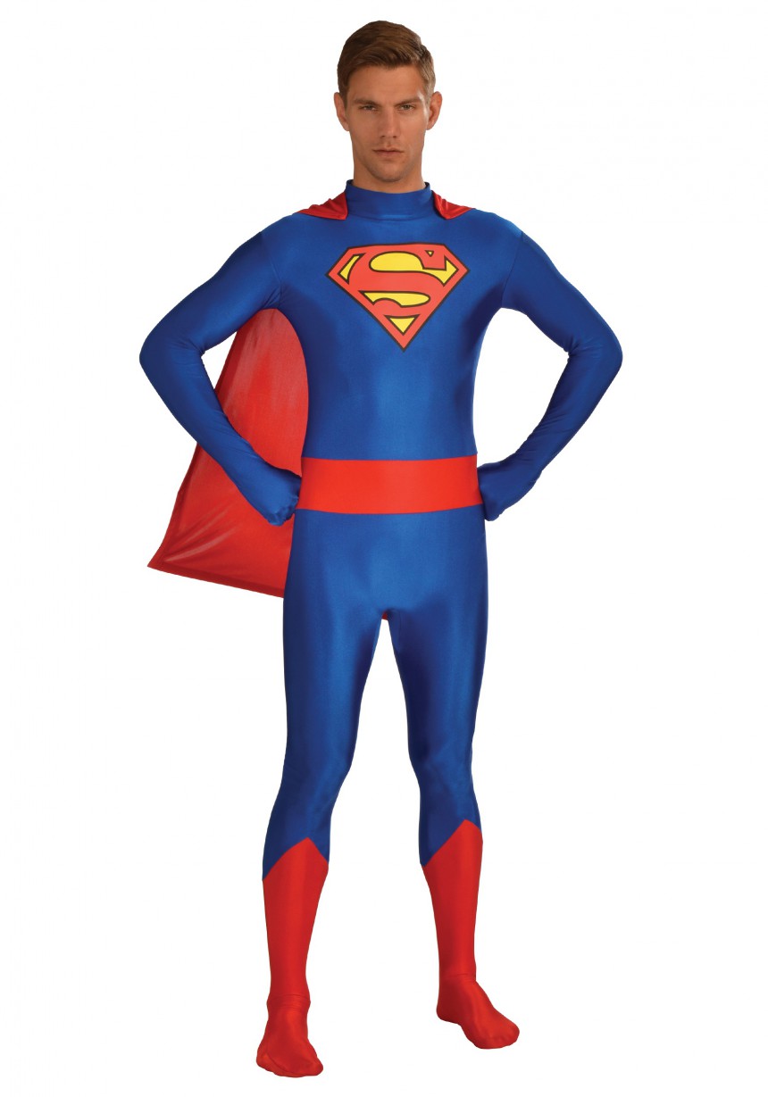 Superman Unisex Skin Suit - Halloween Costumes