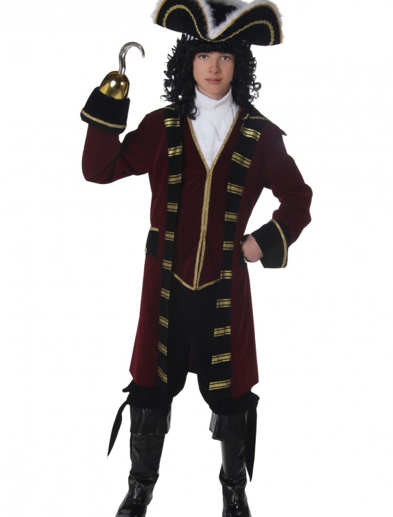 Teen Captain Hook Costume buy now