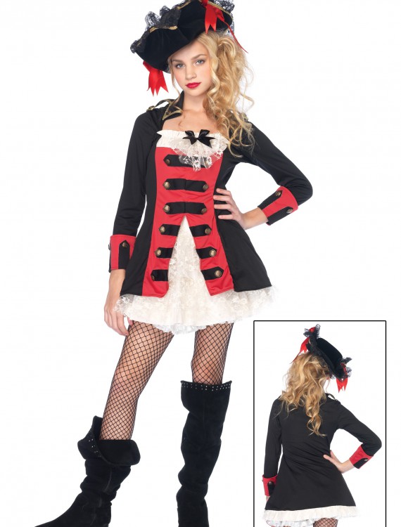 Teen Charming Pirate Captain Costume buy now