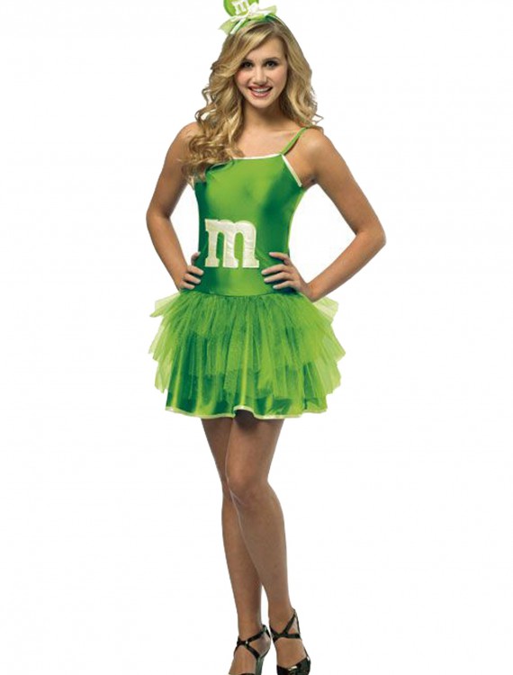 Teen Green M&M Party Dress buy now