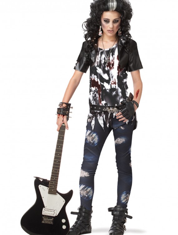 Teen Rocked Out Zombie Costume buy now