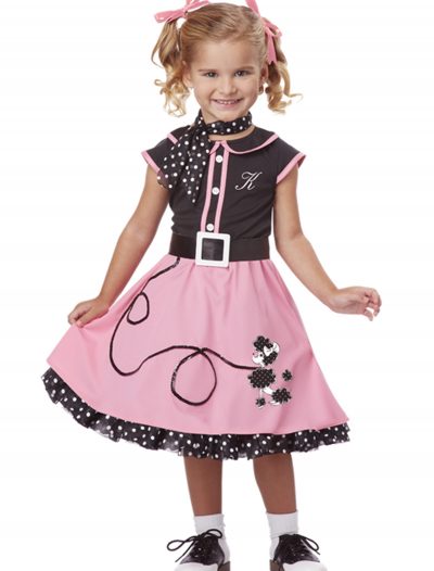 Toddler 50s Poodle Cutie Costume buy now