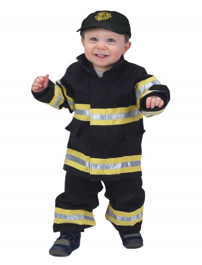 Toddler Black Firefighter Costume buy now