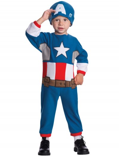 Toddler Captain America Fleece Jumpsuit buy now