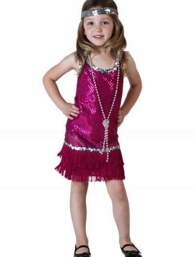 Toddler Fuchsia Flapper Costume buy now