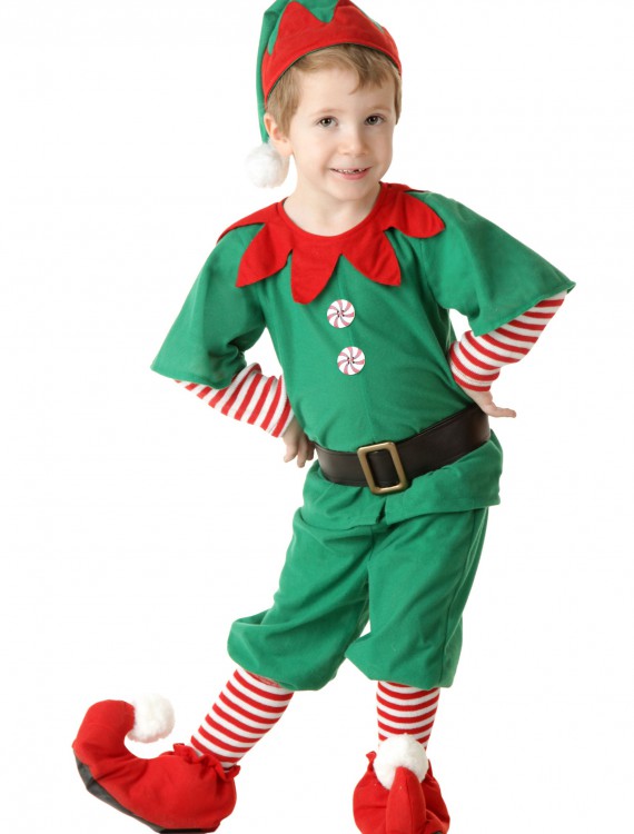 Toddler Happy Christmas Elf Costume buy now