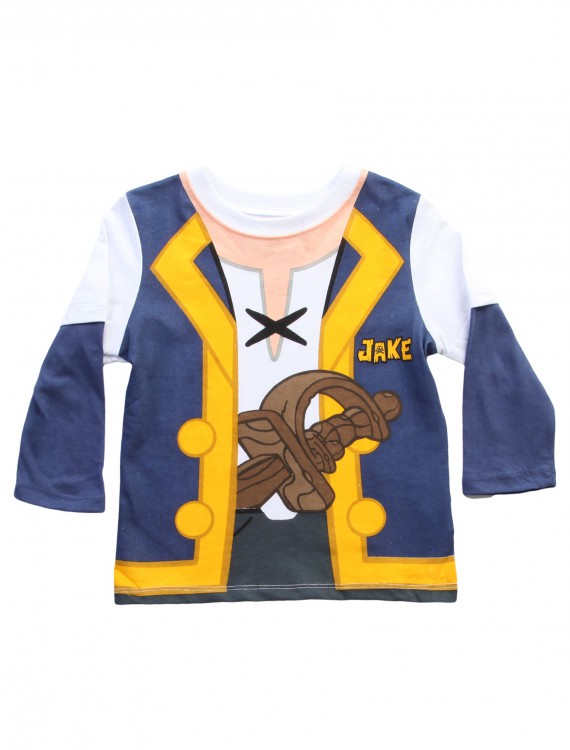 Toddler Jake and the Neverland Pirates Costume T-Shirt buy now