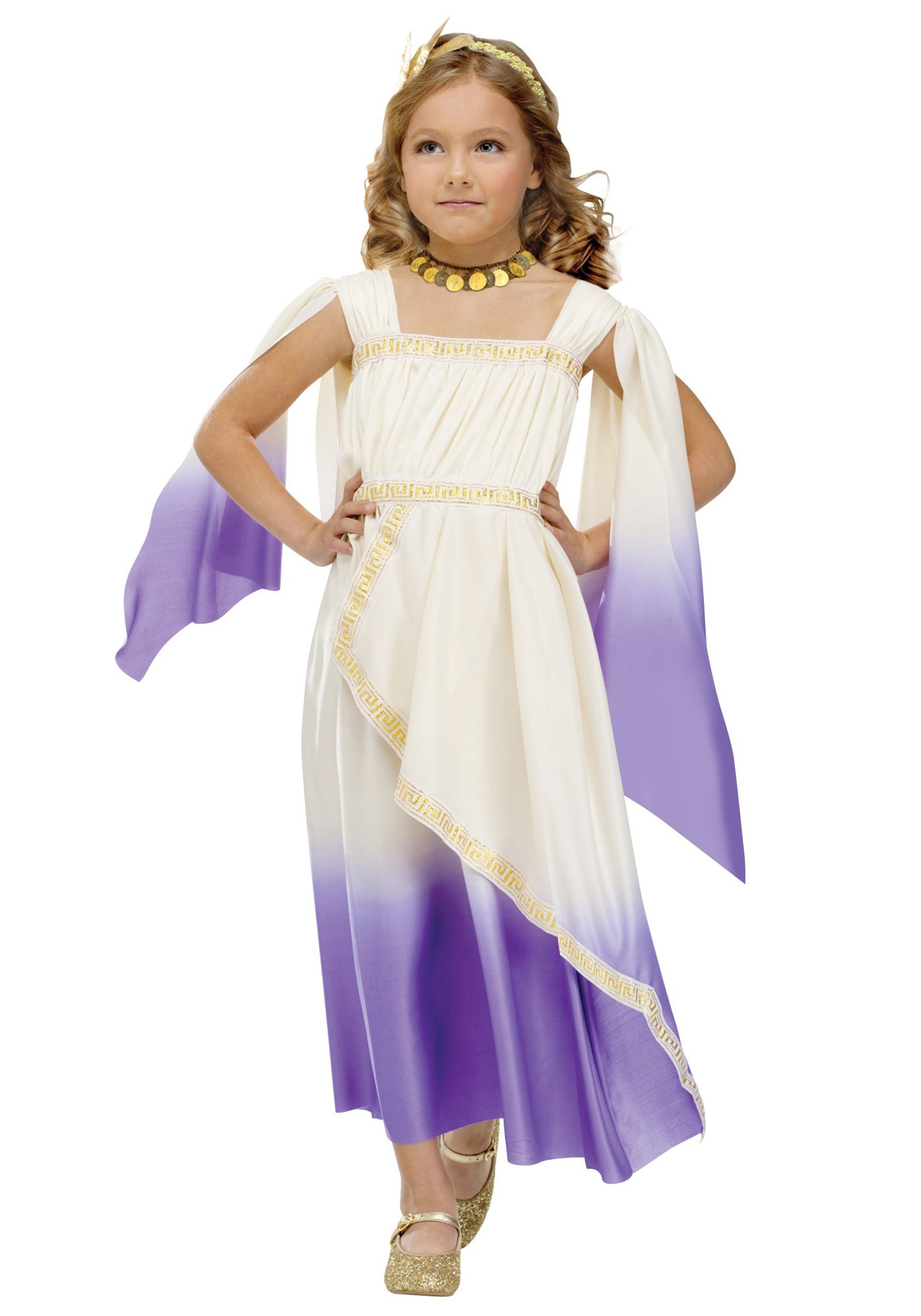 Toddler Purple Goddess Costume - Halloween Costumes