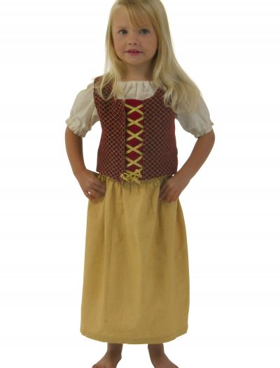 Toddler Red Peasant Dress buy now