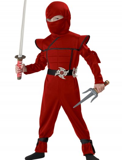Toddler Red Stealth Ninja Costume buy now