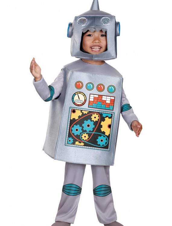 Toddler Retro Robot Costume buy now