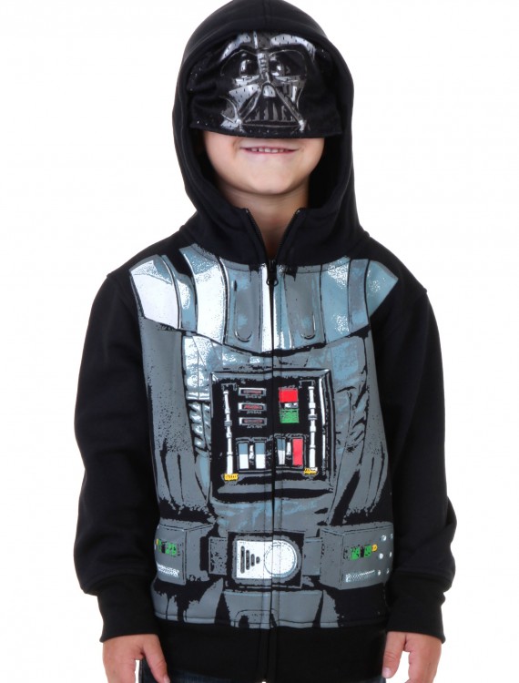 Toddler Star Wars Darth Vader Costume Hoodie buy now