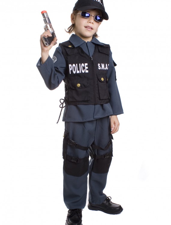Toddler SWAT Officer Costume buy now