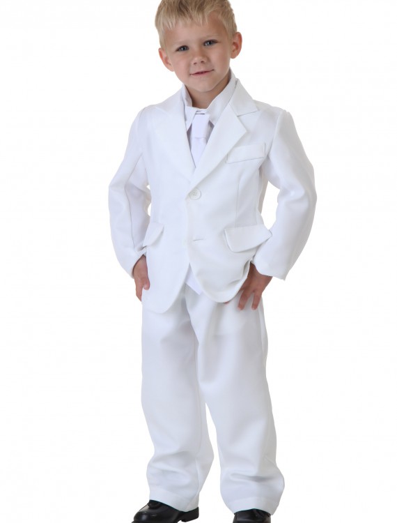 Toddler White Suit Costume buy now