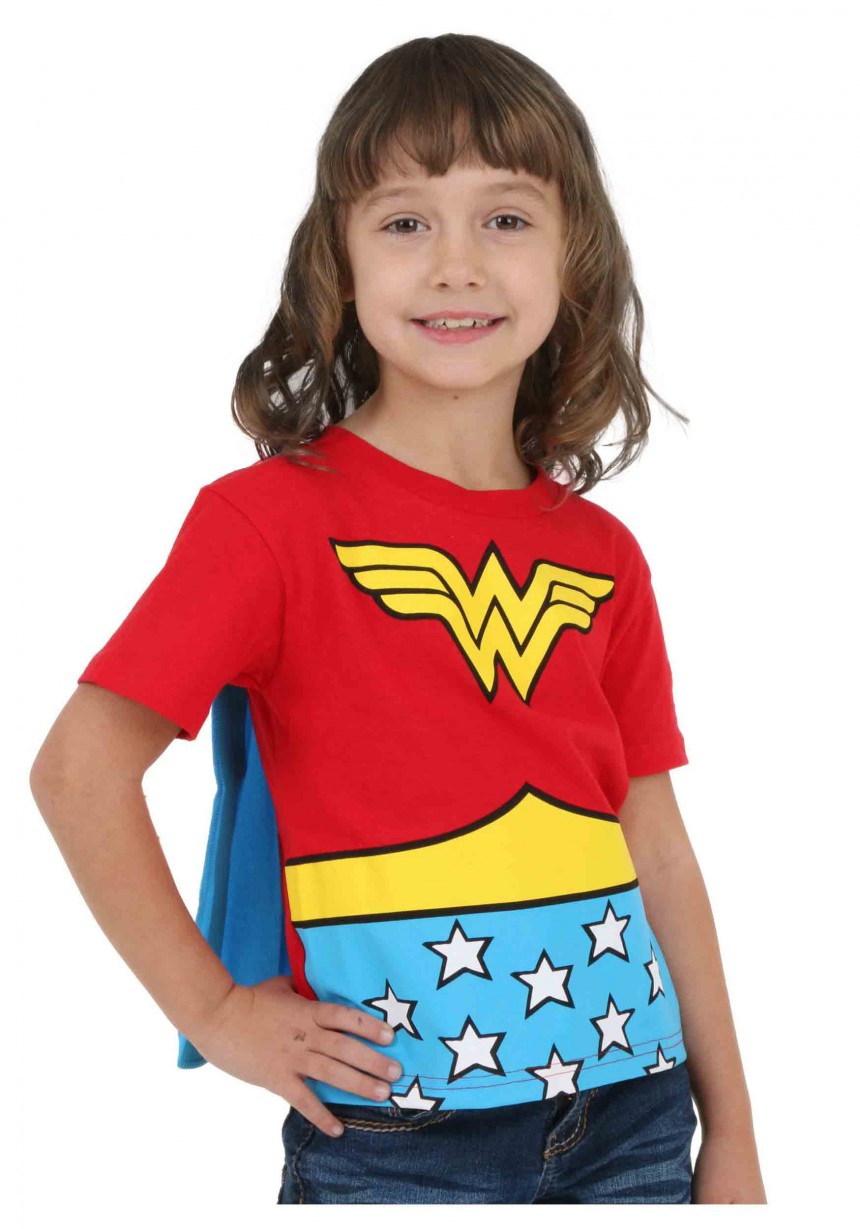 wonder woman cape t shirt