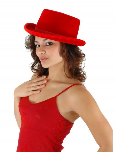 Red Velour Top Hat buy now