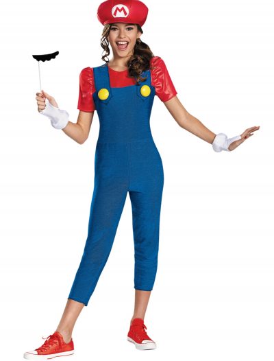 Tween Girls Mario Costume buy now