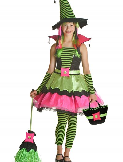 Tween Spiderina Witch Costume buy now