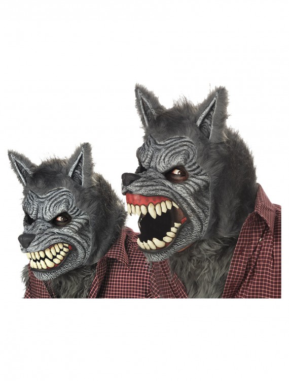 Grey Werewolf Ani-Motion Mask buy now