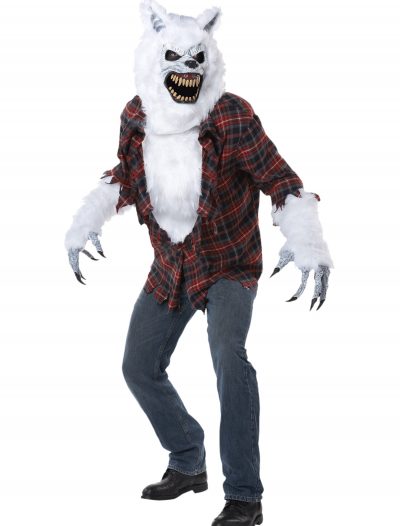 Adult White Lycan Werewolf Costume buy now