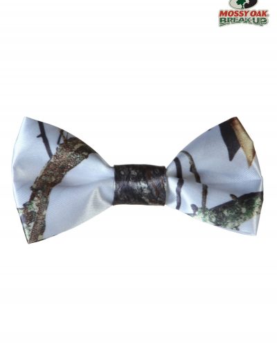 White Mossy Oak Pre-Tied Bow Tie buy now