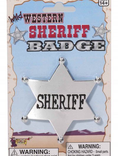 Wild West Sheriff Badge buy now