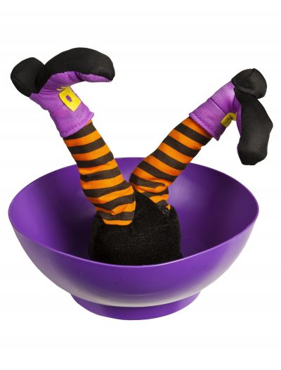 Witch Candy Bowl w/ Sound and Kicking Legs buy now