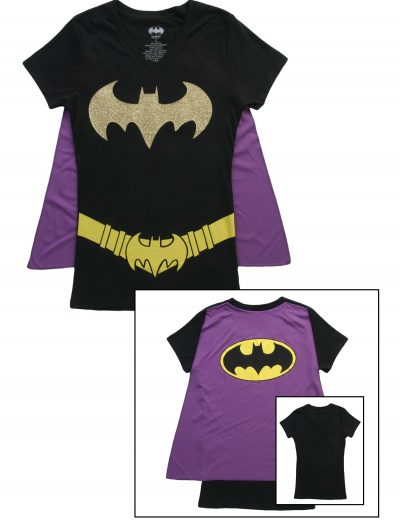 Womens Batgirl Cape T-Shirt buy now