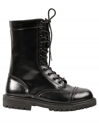 Womens Black Combat Boots buy now
