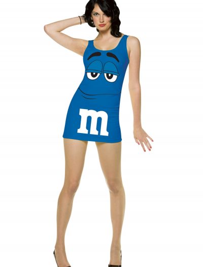 Womens Blue M&M Costume buy now