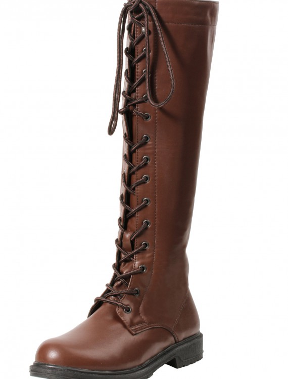 Women's Brown Lace Up Boots buy now