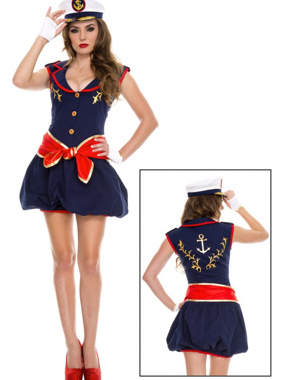 Women's Captivating Captain Costume buy now