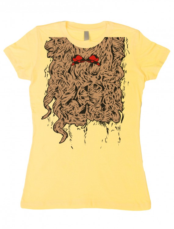 Womens Curly Lion Costume T-Shirt buy now