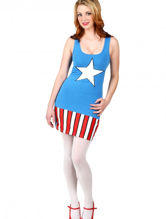 Womens I Am Captain America Tunic Tank buy now