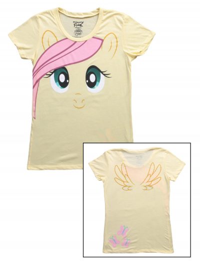 Womens My Little Pony Fluttershy Face T-Shirt buy now