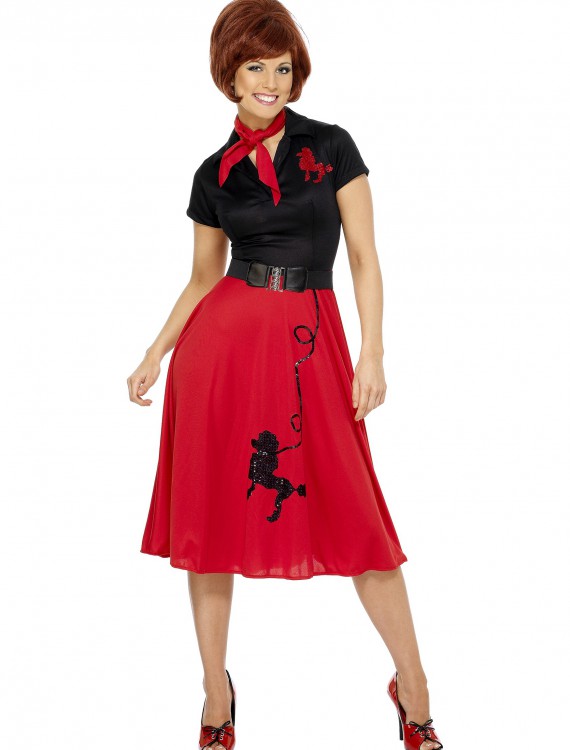 Women's Plus Size 50s-Style Poodle Skirt Costume buy now