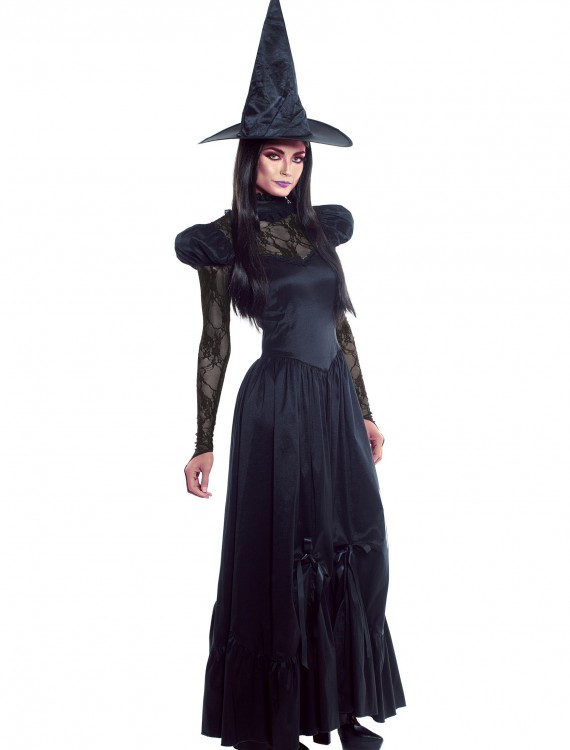 Women's Plus Size Emerald Witch Costume buy now