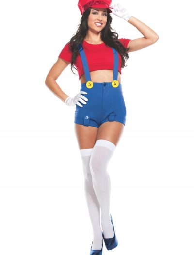 Womens Red Player Costume buy now