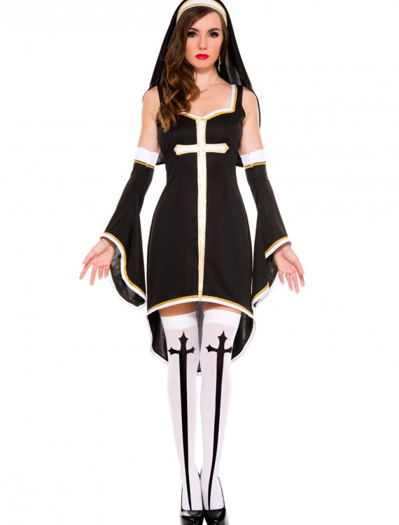 Women's Sinfully Hot Nun Costume buy now